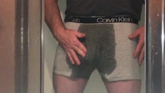 cumming i sika w moich bokserkach