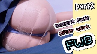 #2 I torn the pantyhose in a suit and tried raw fucking as it is/我我穿西装把裤袜弄断了，照原样试了他妈的