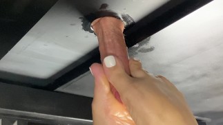 "Gemolken in mijn hiel" footjob en stop dan mijn tenen in zijn sperma