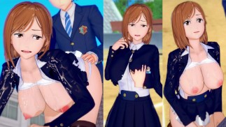 【エロゲーコイカツ！】呪術廻戦 釘崎野薔薇 3DCG巨乳アニメ動画[Hentai Game Koikatsu! Jujutsu Kaisen Nobara Kugisaki(Anime 3DCG