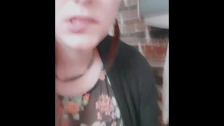 Horny Hostess At Public Restaurant 7