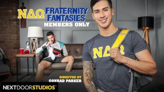 NextDoorStudios - Sexy Frat Boy Kian Kane Umožňuje Studijnímu Kamarádovi Používat Jeho Díry