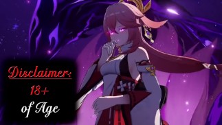 Genshin Impact Yae Miko staje się dla ciebie napalony! HD Hentai (R-18 MMd Koikatsu 3D Anime Waifu Fox Girl)