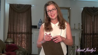 Aunt Judy's - 43-летняя Милфа с волосами на лобке Изабела Твой Новый Секретарь