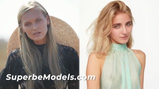 SUPERBE - COMPILAZIONE BIONDA! Splendide ragazze mostrano i loro corpi nudi