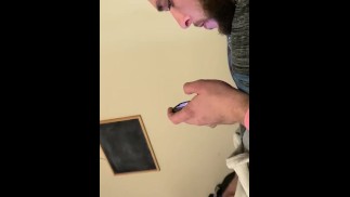 Atrapado amigo str8 masturbándose @sleepover onlyfans:Kumking1992
