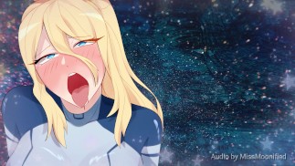 Samus krijgt wat in de ruimte (erotische audio)