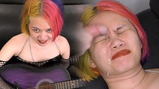 Step Sister Lets Step Brother FUCK Her and CUM on Her Face