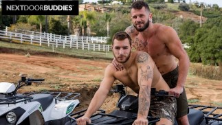 NextDoorBuddies - Epische cumshots voor flipneuken twee getattooeerde duo's