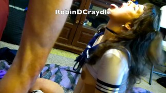 I  Beer & Got Whisky Dick but I STILL Fucked Her Mouth & COVERED Her Cute Face in CUM