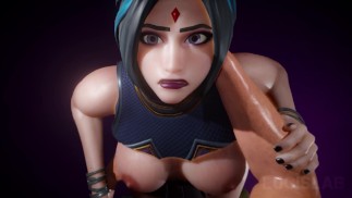Animacja z Ravenem (DC) z Fortnite (Remaster 2021) (DŹWIĘK, 60FPS, 4K)