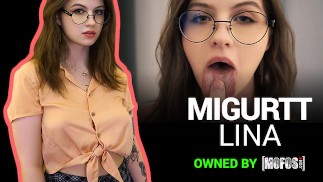 Mofos – Красотка Migurtt Lina Делает глубокий минет своему парню, прежде чем оседлать его