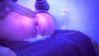 Cute Femboy se fait remplir de sperme plusieurs fois