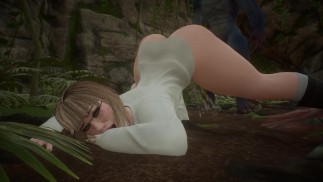 Heiße Eidechse Sex in der Höhle Tierwelt Spiel