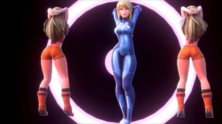 Zero Suit Samus Hip Sway Dance (TikTok)