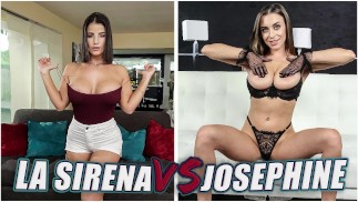 BANGBROS - Kampf der GOATs: La Sirena 69 VS Josephine Jackson