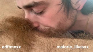 Malorie lubi lizać cipkę ftm Eddy'ego