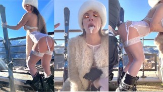 SKIでMILFは彼のお尻を分解するために学生を追いかけます - ファミリーホリデーシーズン2 Ep 6/6 - FK2