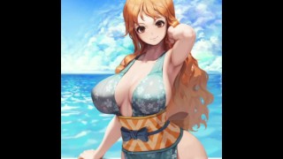 ONE PIECE - HOT NAMI WANT TRY THREESOME AVEC ZORO ET SANJ / DOUBLE PÉNÉTRATION / LÉCHER LA CHATTE