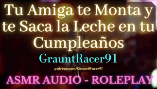 Deine Freundin vergisst deinen Geburtstag und fickt dich als Geschenk - ASMR Audio Roleplay