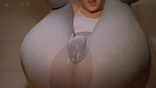 💚Мокрые леггинсы, СКВИРТОВЫЙ ОРГАЗМ