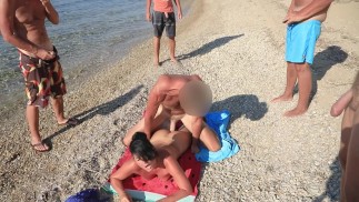 Mój dupek jest dla każdego! Letnie orgie z wytryskiem w środku