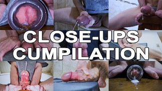Close-Ups Cumpilation #1 - 15 Cumshots mit Nahaufnahmen