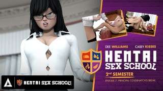 ХЕНТАЙ СЕКС ШКОЛА - 2-й семестр Эпизод 7: Директор Coldsnatch's Break - Трейлер
