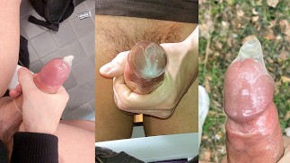 Sbírám vlastní semeno do kondomů a vylévám si ho na tělo