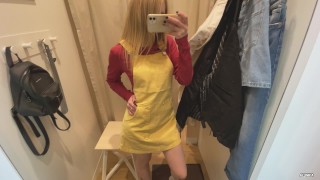Non ho comprato nient'altro che scopato nel camerino.
