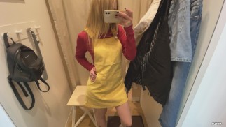 Non ho comprato nient'altro che scopato nel camerino.