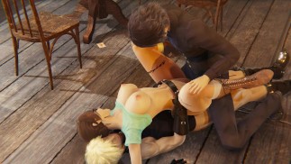 Lara Croft Tomb Raider Orgasme éjacule sans arrêt - Anal, DP, Whipping 3D Hentai