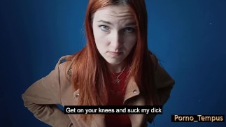 Russische Studentin betrügt ihren Verlobten mit einem Gangster  - porno_tempus