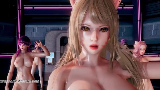 [MMD] Dreamcatcher - SCREAM Striptease Ahri Akali Kaisa Evelynn Seraphine KDA League of Legend