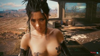 Cyberpunk 2077 Escenas panam sexy