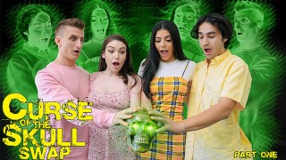 Sis Swap - Gorgeous Teens Swapped Stepbros And Ride Their Cocks On Hardcore Foursome