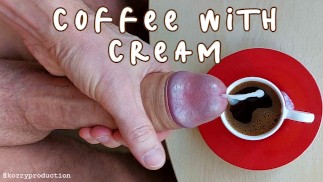 Café avec Cream (Sperme dans le café) 🍆💦☕