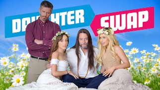Daughter Swap - Dani Blu Invited Her Bestie And Her Stepdad For Some Private Tantric Lesson