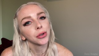 Cara Fetish Femdom JOI Cum Cuenta regresiva para Men sumisa - Remi Reagan