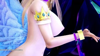 [MMD] K/DA - Le plus mauvais Ahri Hot Nude Dance League of Legends KDA