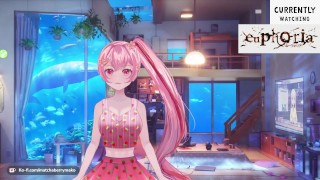 viendo hentai follada y jugando con chat (chaturbate vod)