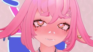 VTUBER Cums na sua cara