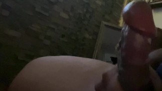 Geile Latina-Frau beobachtet mich Masturbieren für Intro-Video, Streicheln großer Schwanz für schwul und heterosexuell