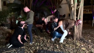 Orgie bareback entre bandes rivales