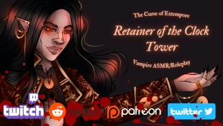 Erotisches Audio | Vampir-Butler lädt Sie für die Nacht ein | Essen gehen und Körperverehrung