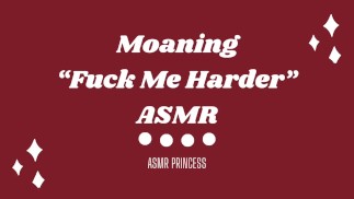 ASMR "Fuck Me Harder" F4M