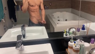 Me toucher devant le miroir 🔥🍆
