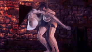 Pyramid Head Gender Bender Bondage baise | Parodie de Silent Hill Hentai