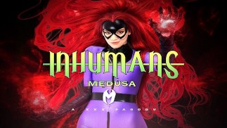 Erin Everheart jako MEDUSA královna INHUMANS se stala femme fatale VR porno