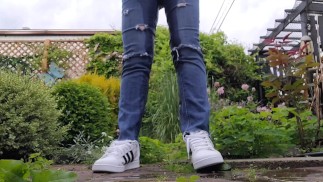 Compilation de mouillage de jeans déchirés Faery ringard